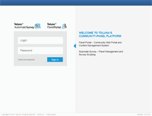 Tablet Screenshot of customer.automatesurvey.com
